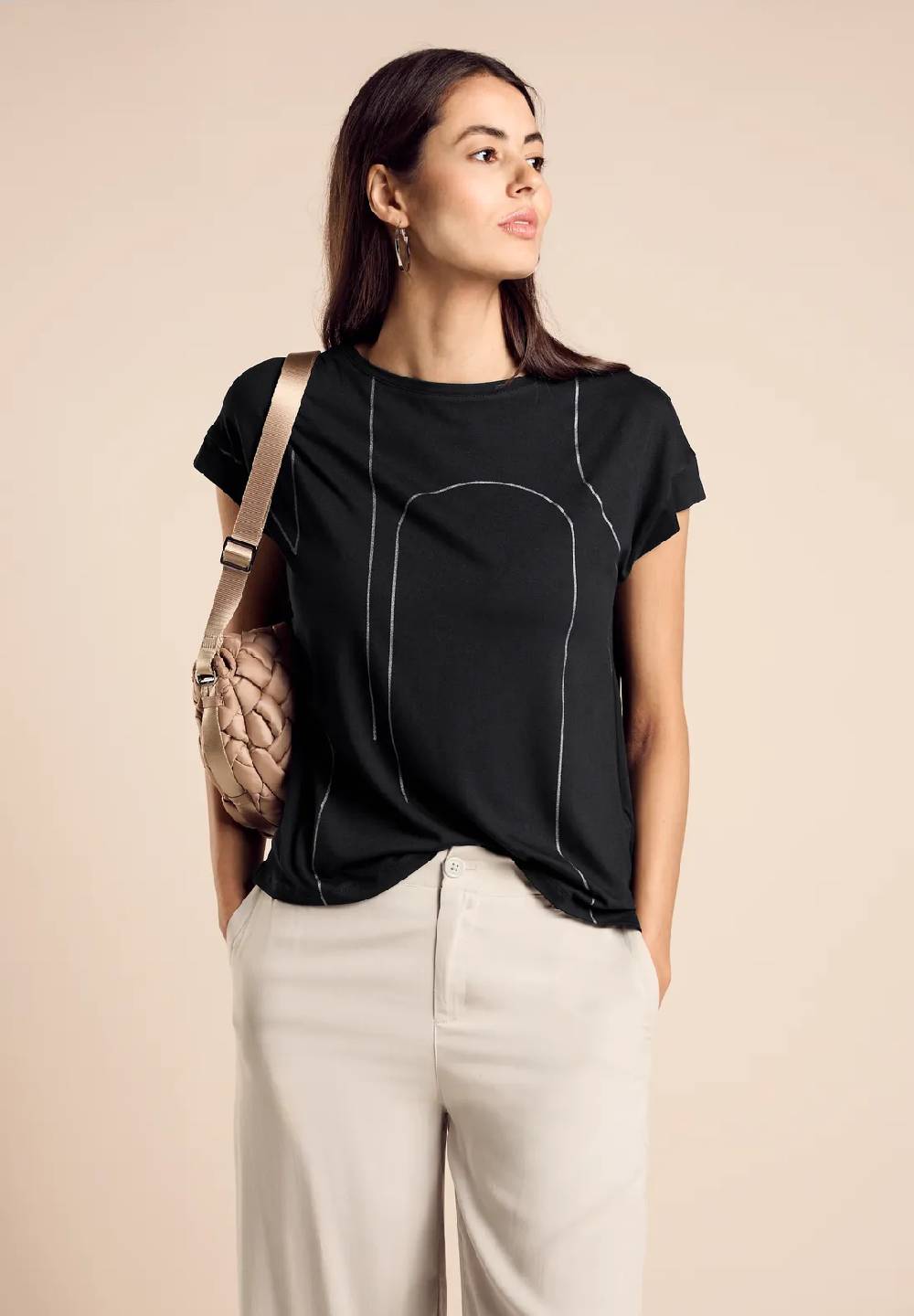 Street One Leichtes T-Shirt mit Print