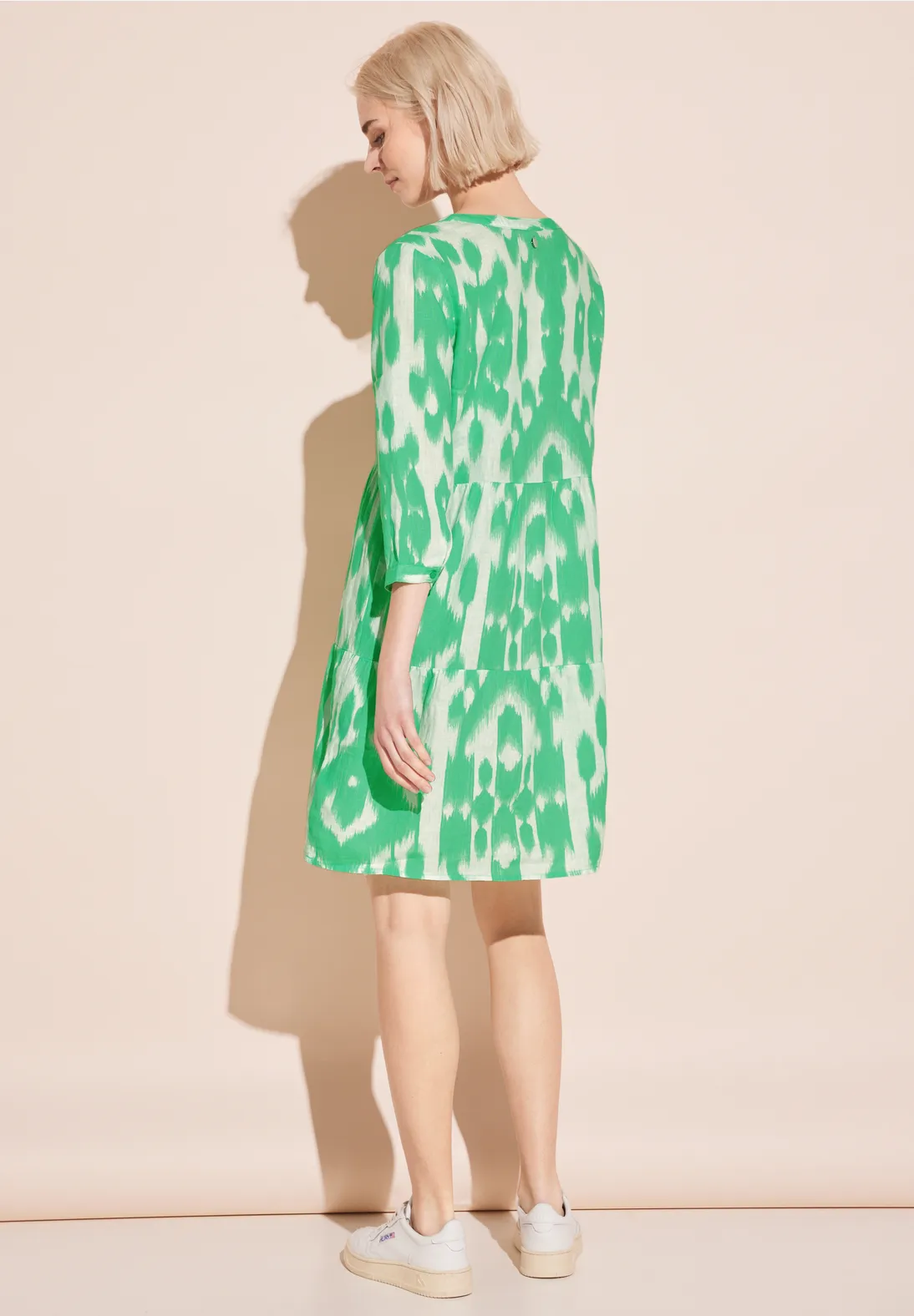 Street One Leinen Kleid Mit Print