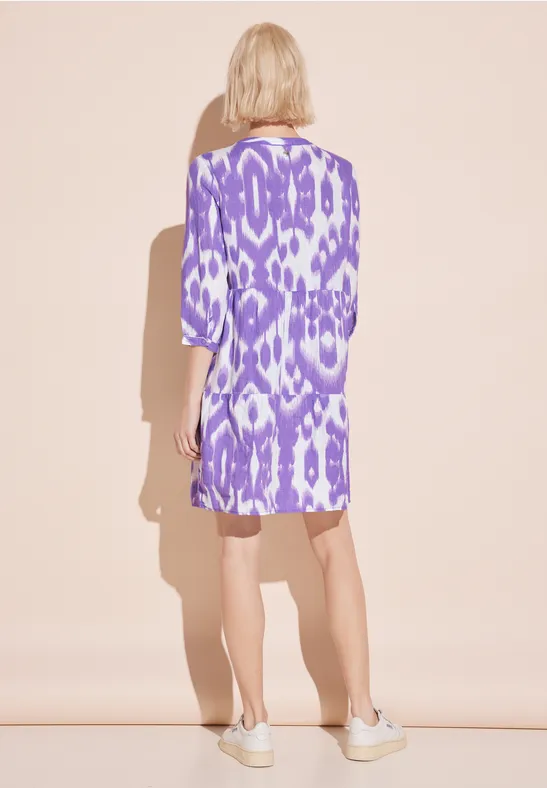 Street One Leinen Kleid Mit Print