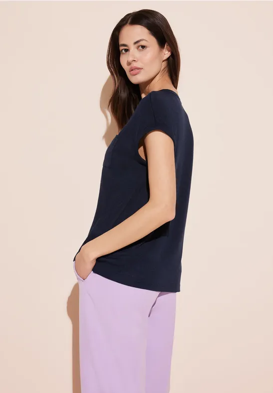 Street One Leinen Look T-Shirt