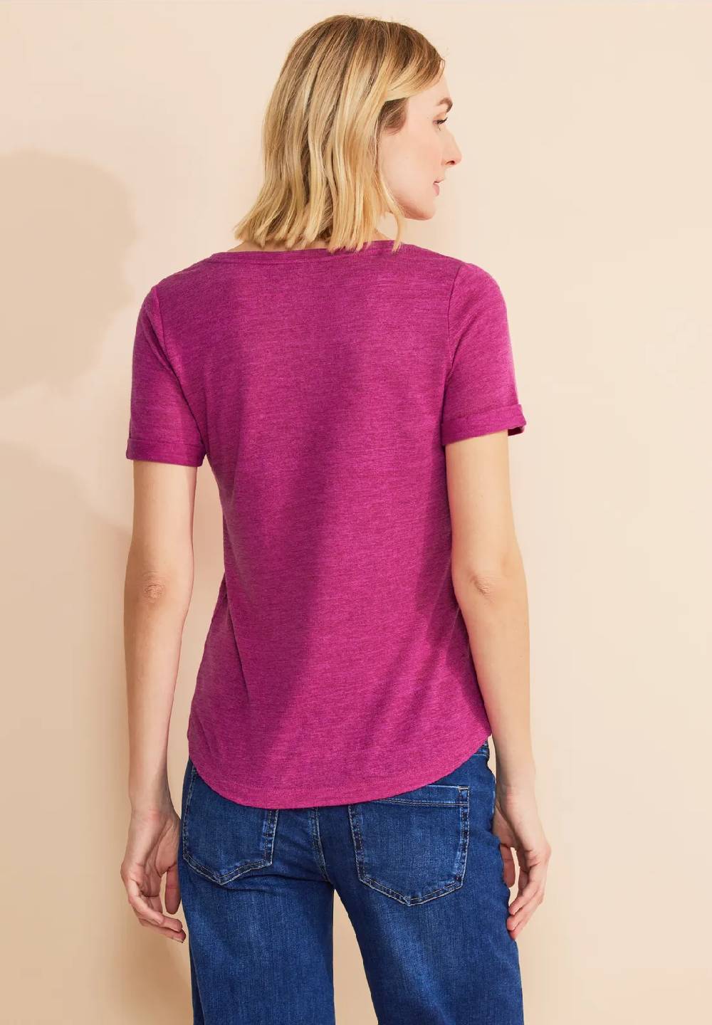 Street One Leinen Look T-Shirt