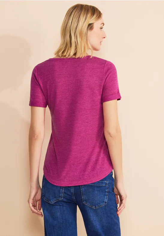 Street One Leinen Look T-Shirt