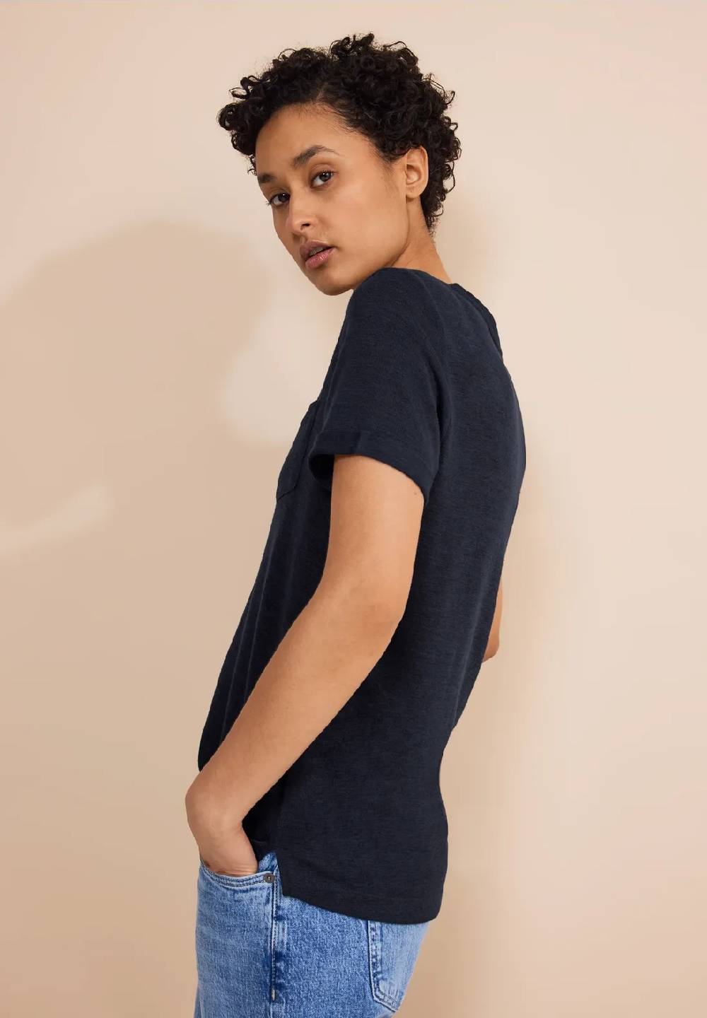 Street One Leinen Look T-Shirt