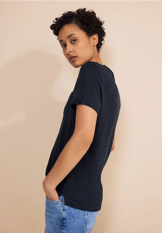 Street One Leinen Look T-Shirt