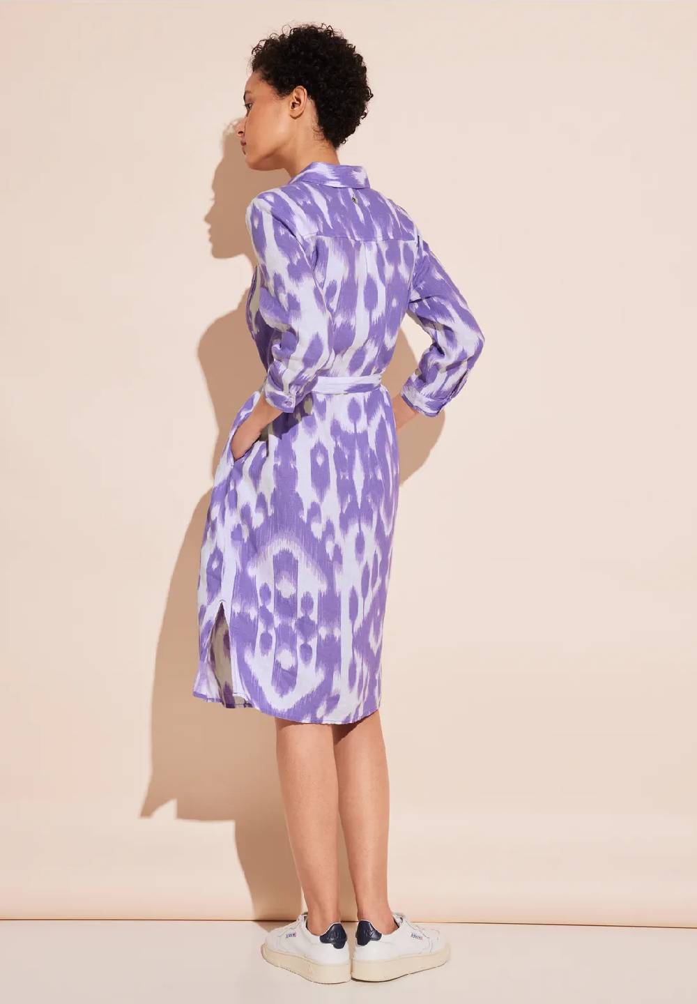 Street One Leinenkleid Mit Print