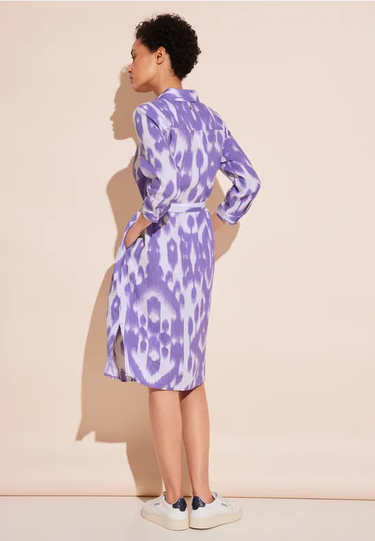 Street One Leinenkleid Mit Print