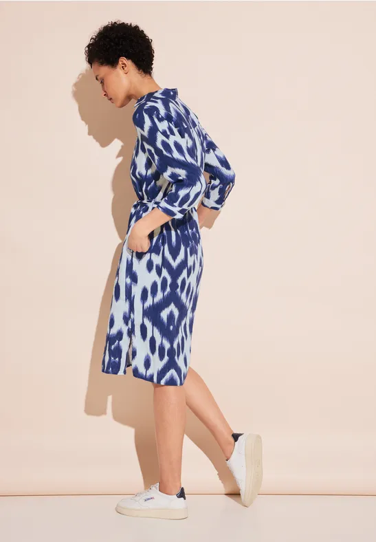 Street One Leinenkleid Mit Print