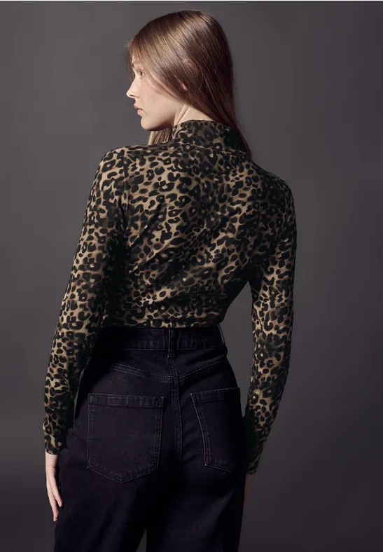 Street One Leo-Shirt Mit Turtleneck