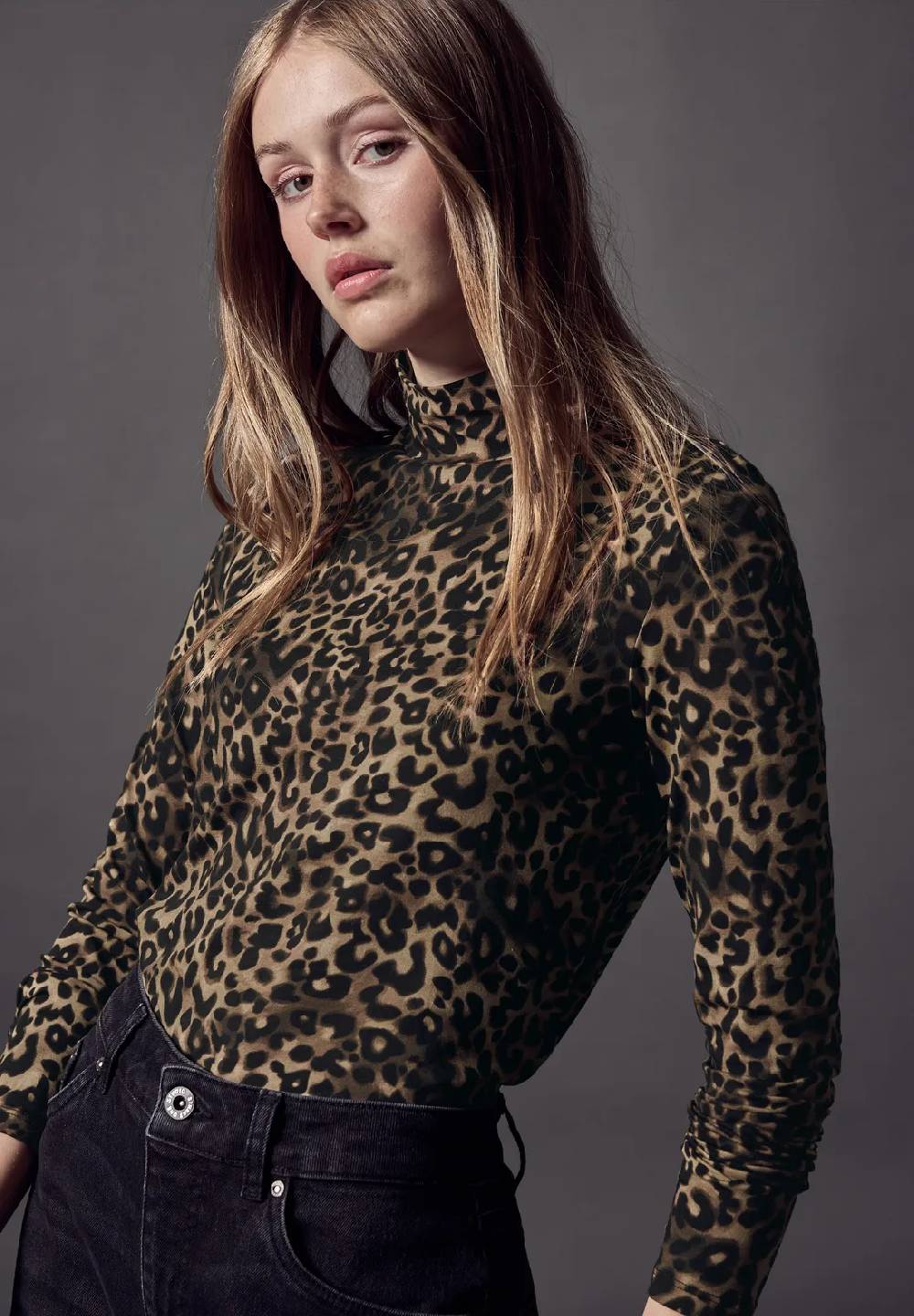 Street One Leo-Shirt mit Turtleneck