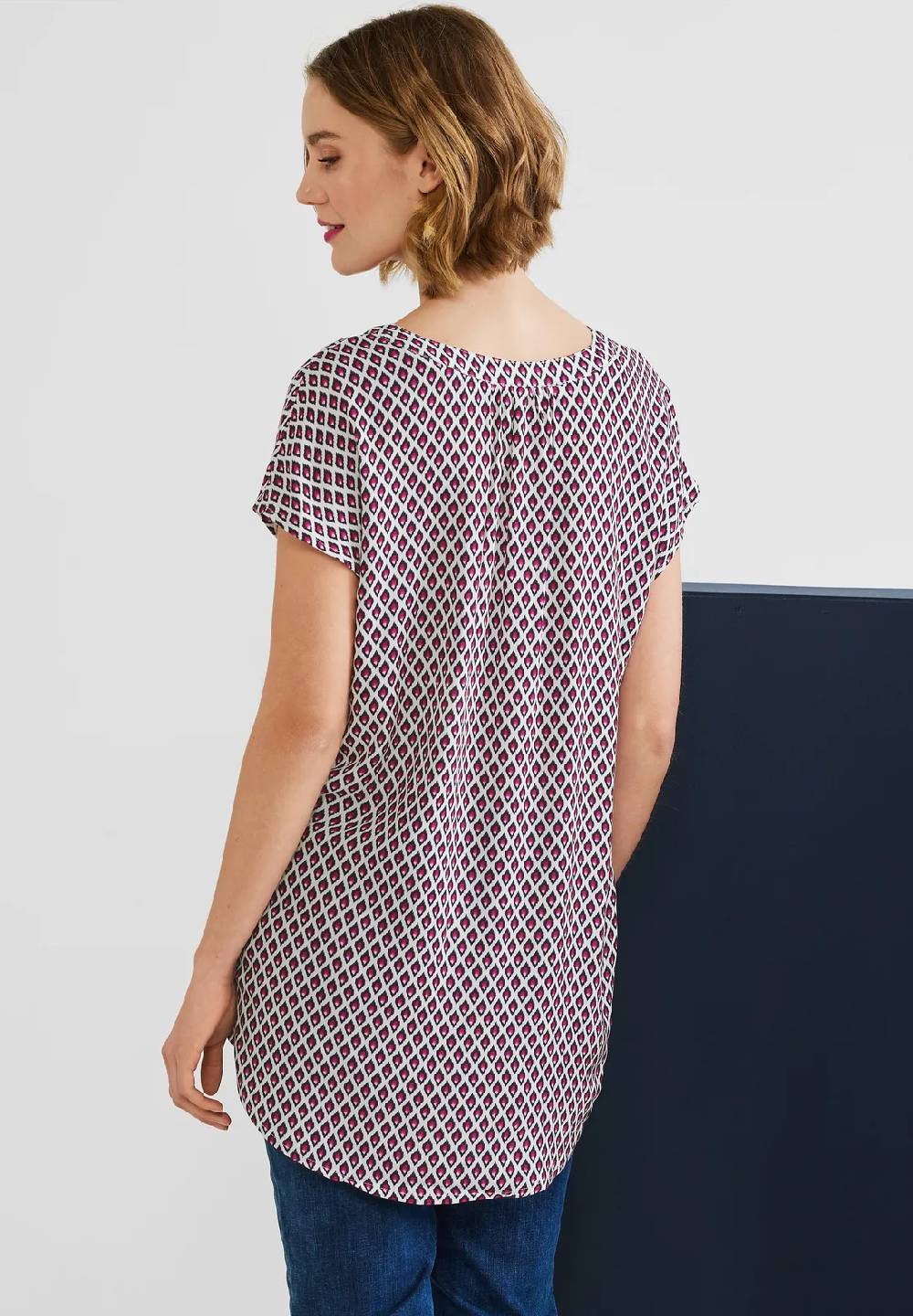 Street One Long Blusenshirt Mit Print