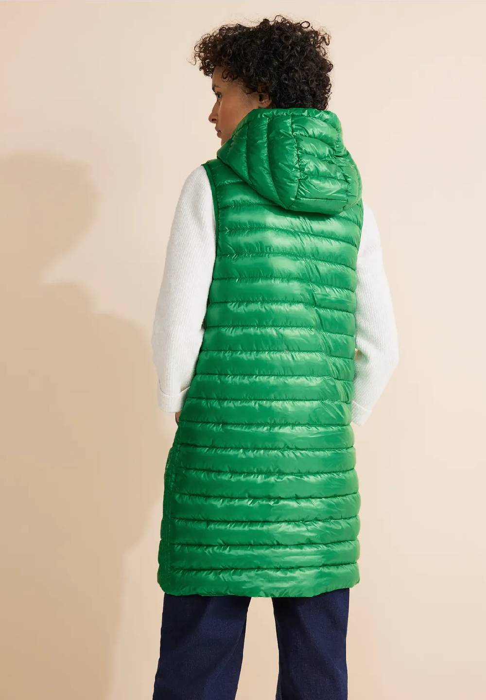 Street One Long Kapuzen Steppweste