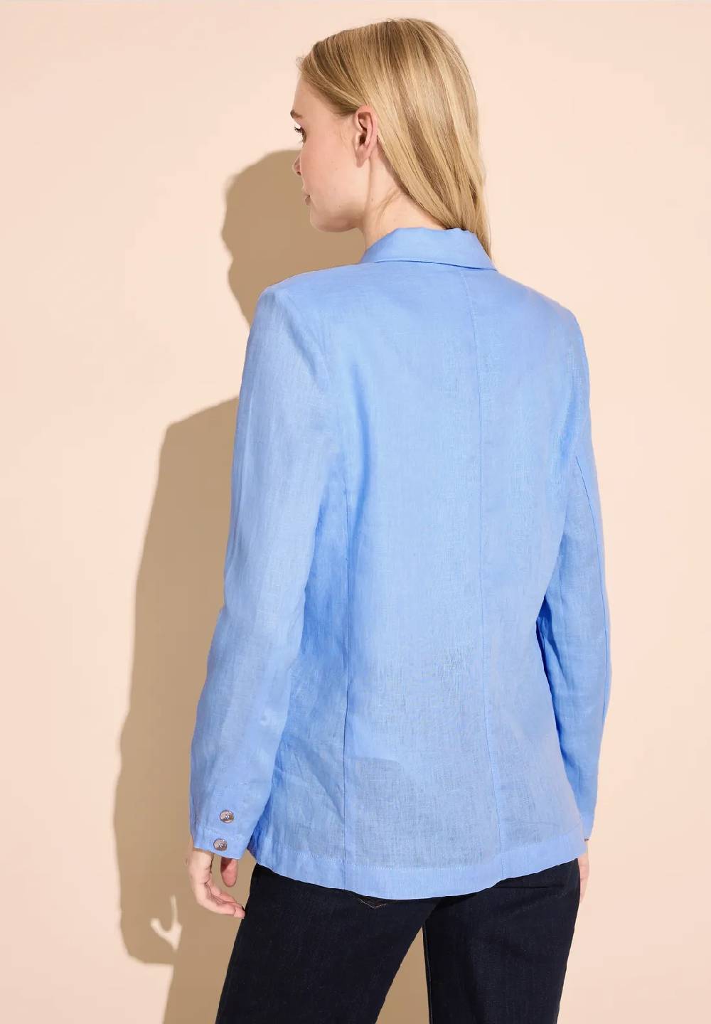 Street One Long Leinenblazer