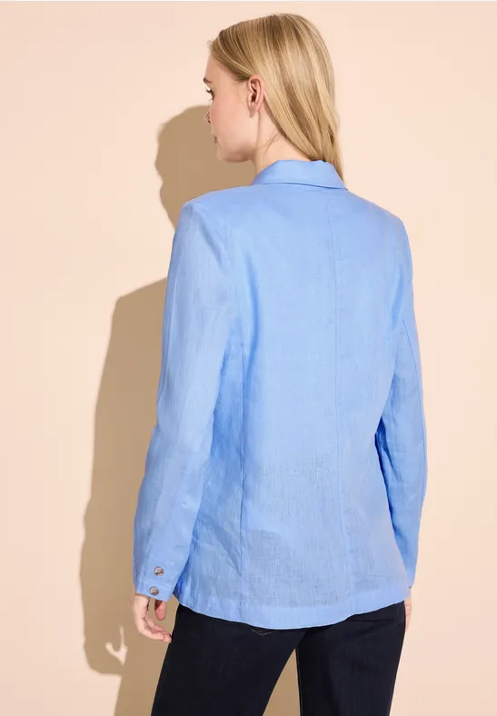 Street One Long Leinenblazer
