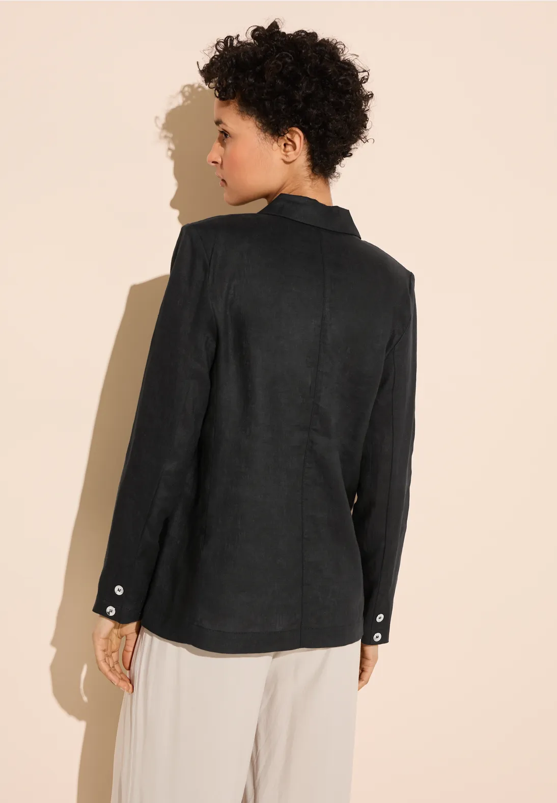 Street One Long Leinenblazer