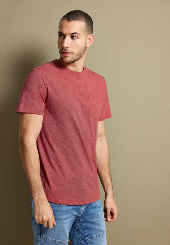 Street One Long T-Shirt Mit Brusttasche