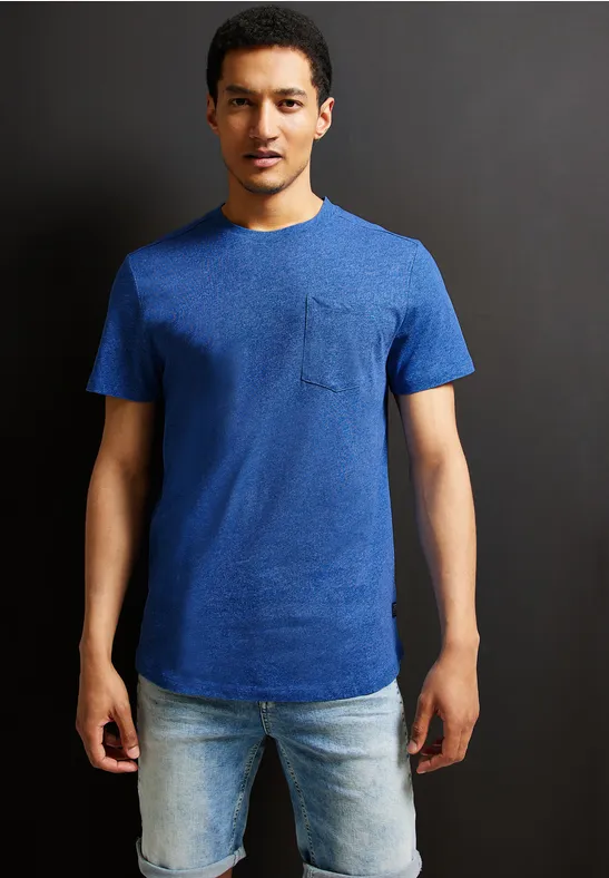 Street One Long T-Shirt Mit Brusttasche