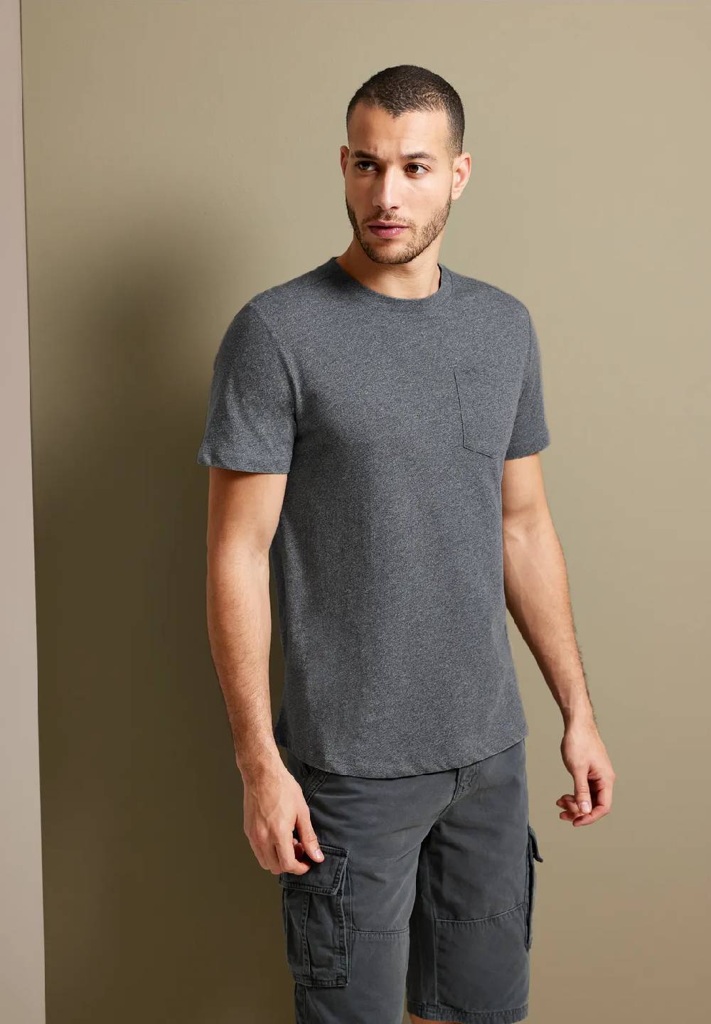 Street One Long T-Shirt mit Brusttasche