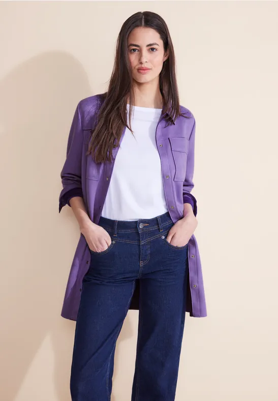 Street One Long Velours Jacke