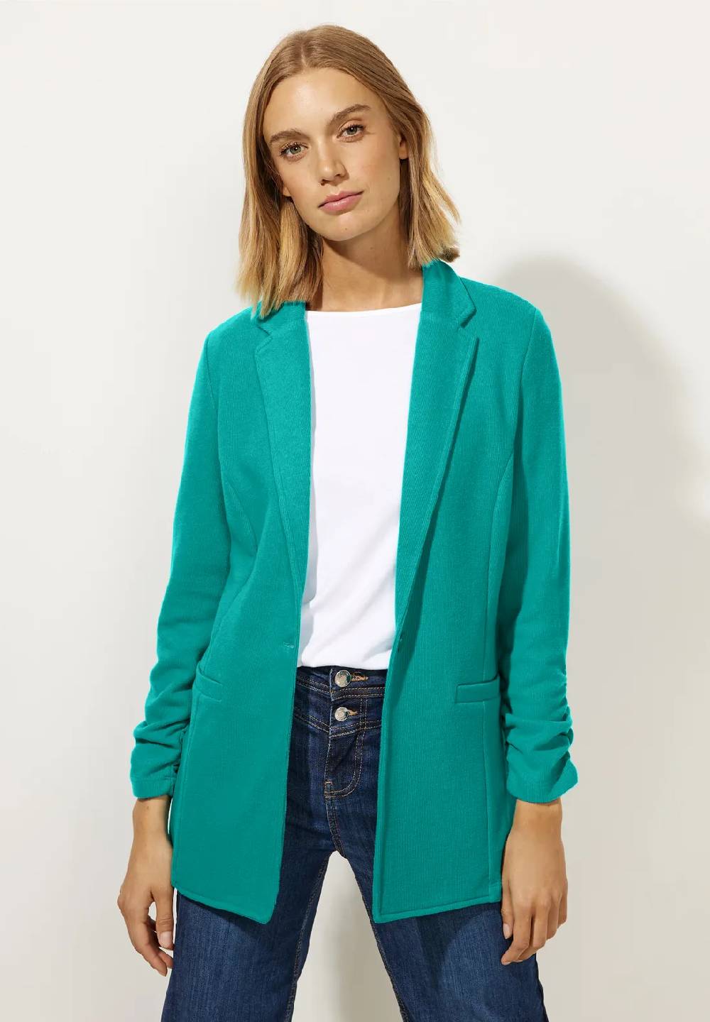 Street One Longblazer mit Raffung