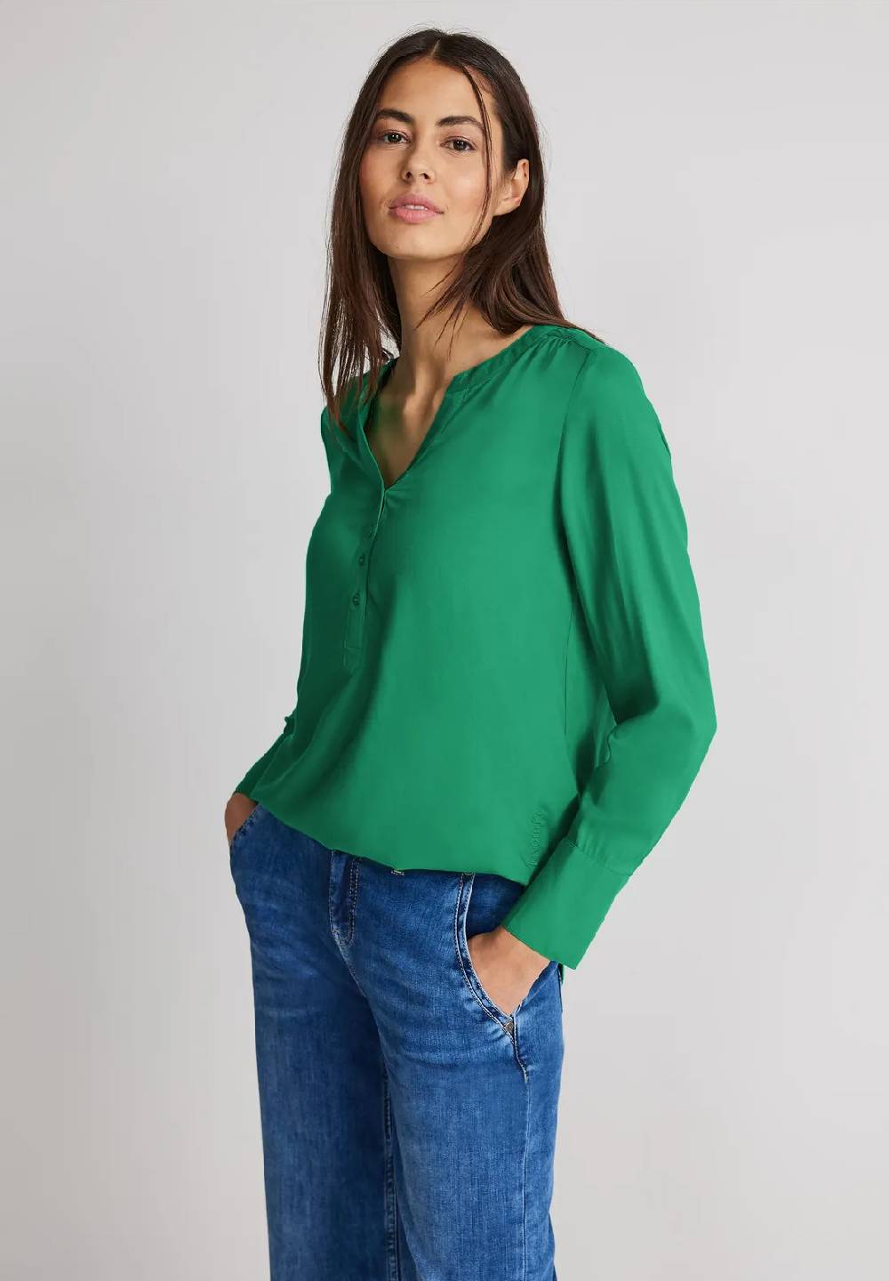 Street One Longbluse in Unifarbe - Style BAMIKA