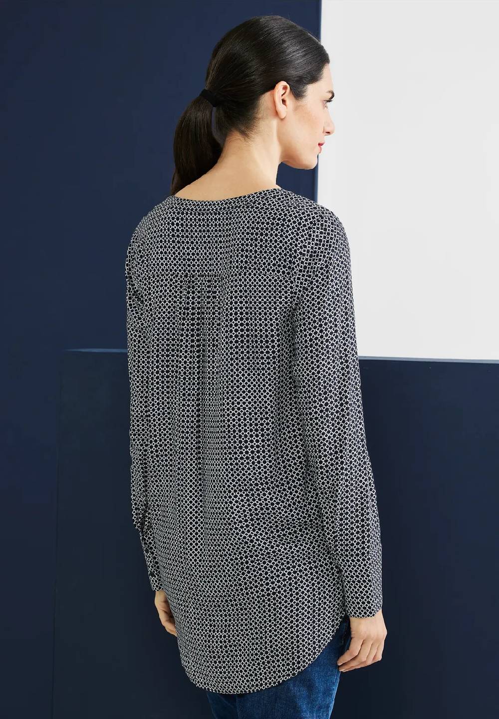 Street One Longbluse Mit Allover Print