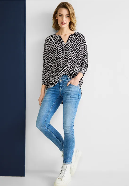 Street One Longbluse Mit Allover Print