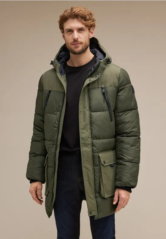 Street One Longjacke Mit 2-Wege Zipper