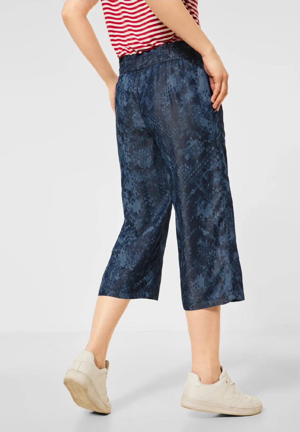 Street One Loose Fit Denim-Culotte