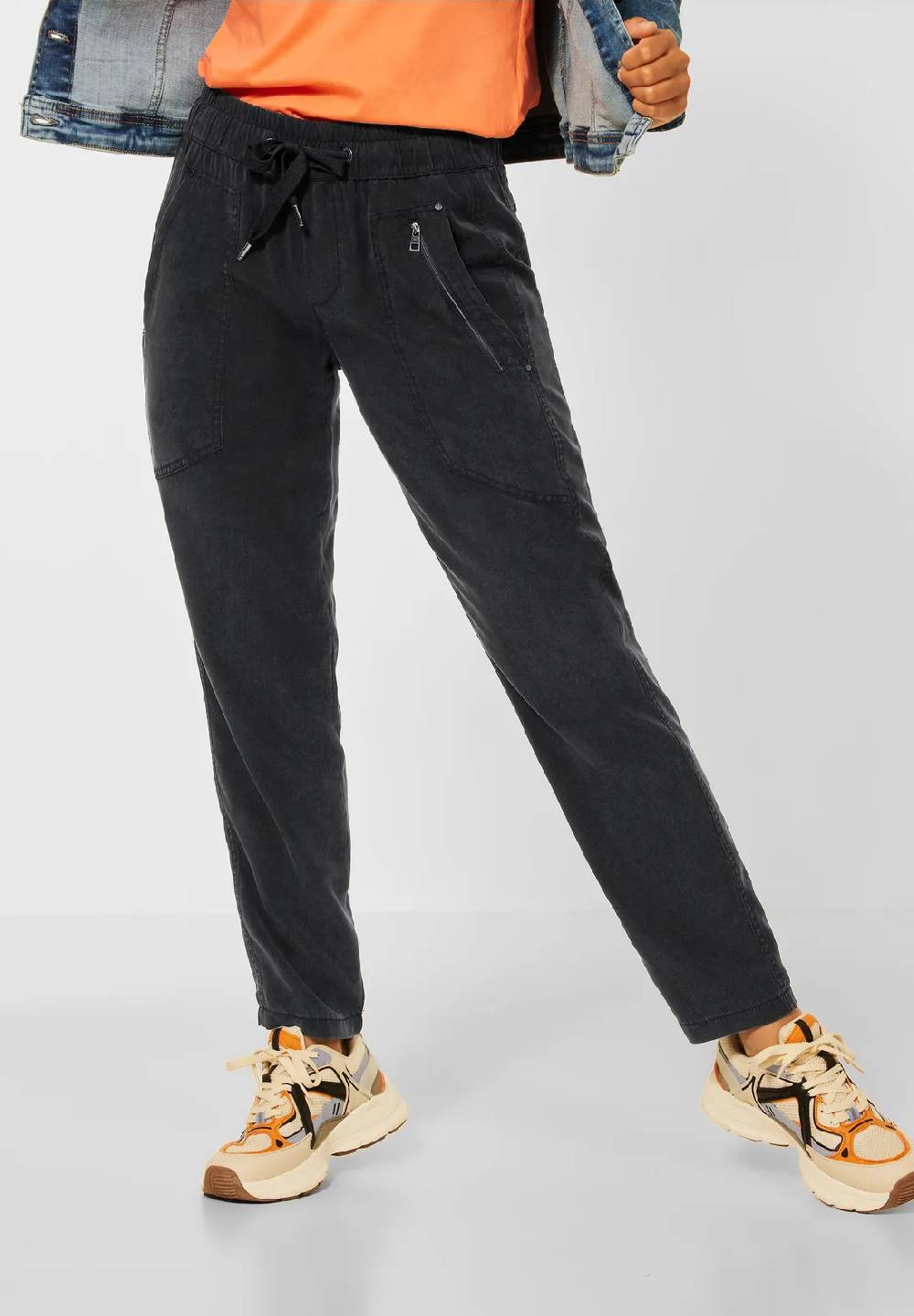 Street One Loose Fit Hose in Lyocell - Style BONNY