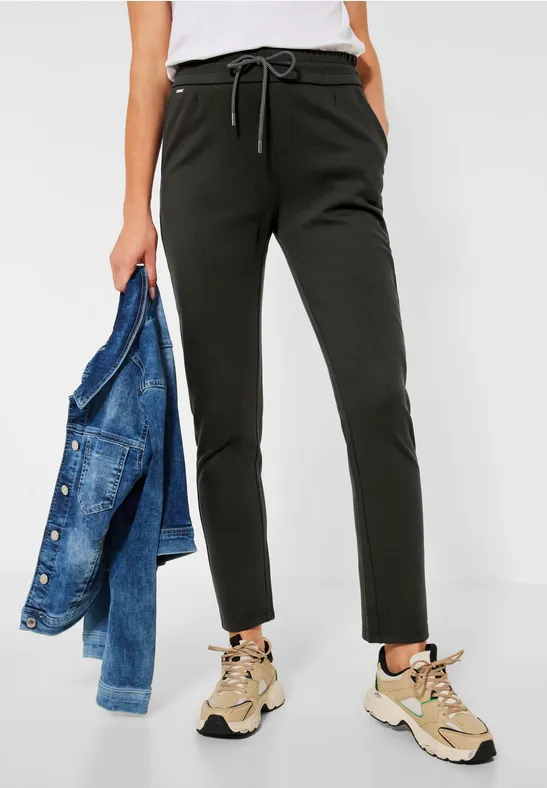 Street One Loose Fit Hose In Unifarbe - Style BONNY
