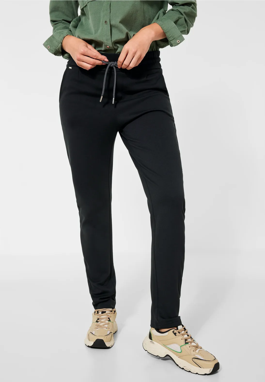 Street One Loose Fit Hose in Unifarbe - Style BONNY