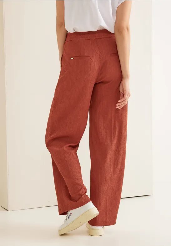 Street One Loose Fit Hose Mit Crincle
