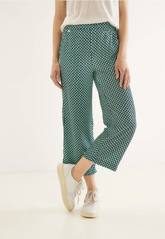 Street One Loose Fit Hose Mit Print - Style EMEE