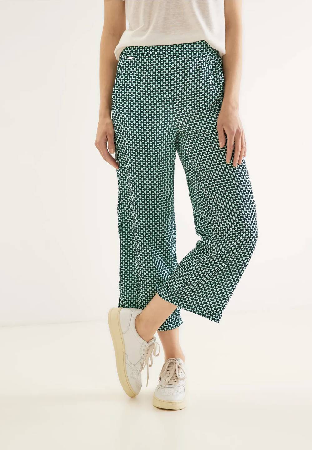 Street One Loose Fit Hose mit Print - Style EMEE
