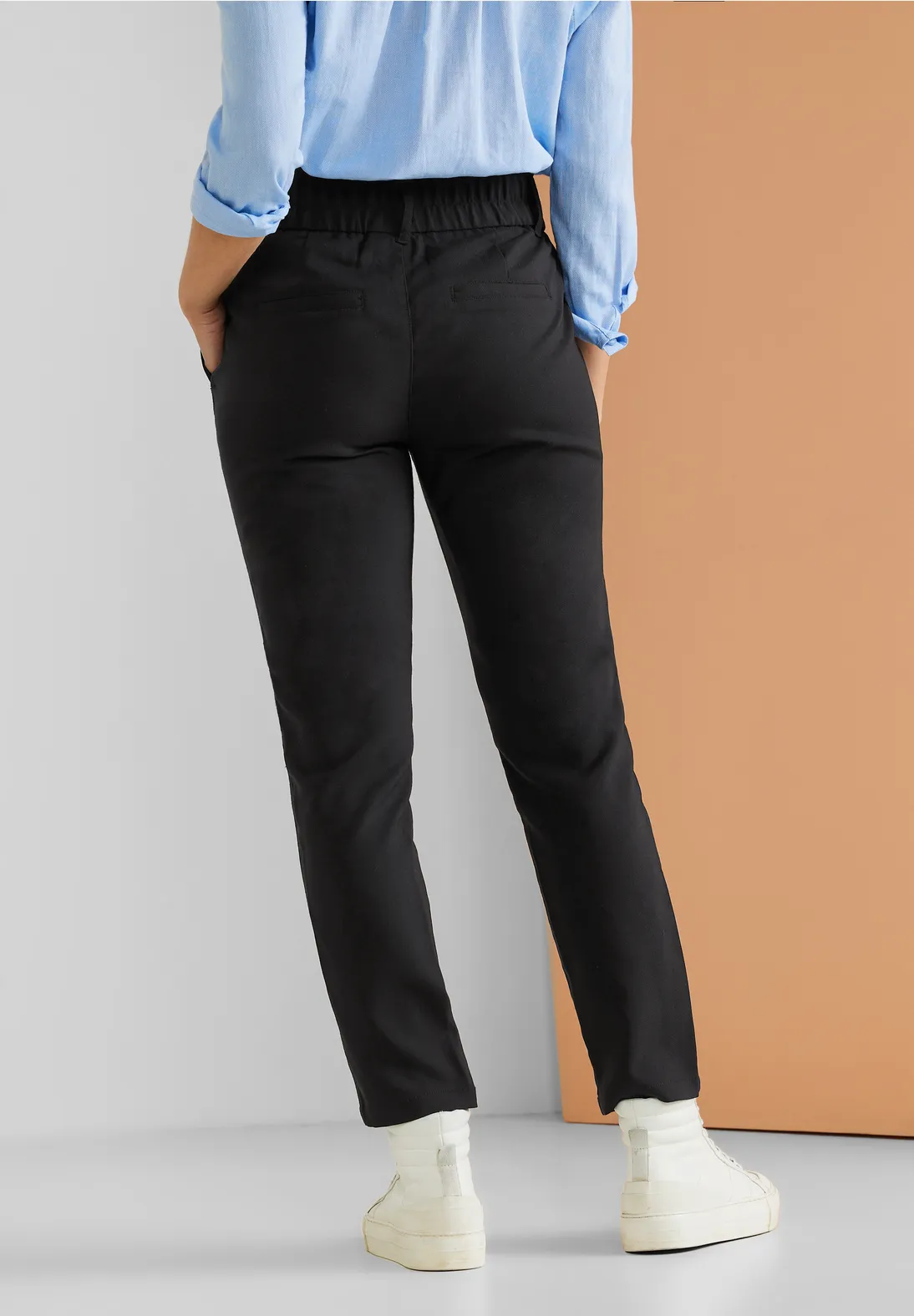 Street One Loose Fit Hose Mit Stretch