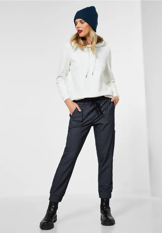 Street One Loose Fit Jacquard Hose - Style BONNY