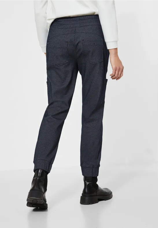 Street One Loose Fit Jacquard Hose - Style BONNY