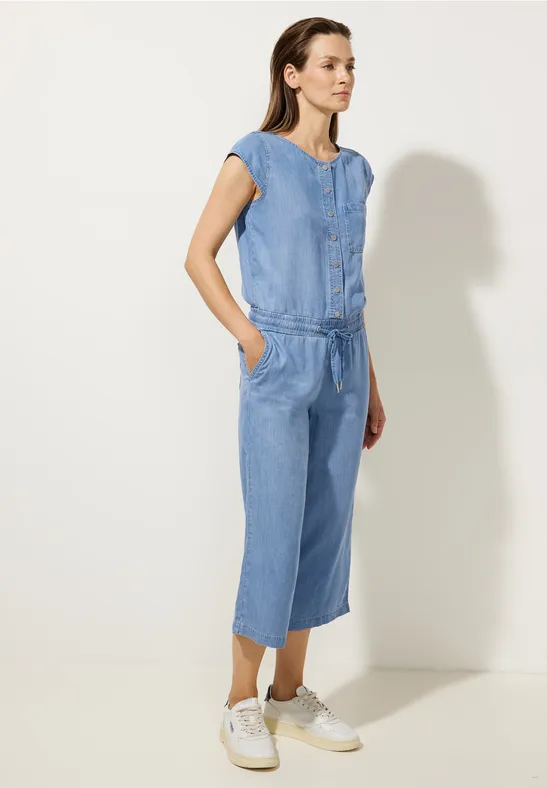 Street One Loose Fit Jumpsuit In Lyocel