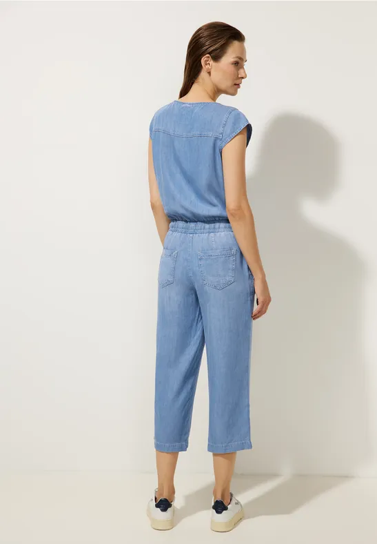 Street One Loose Fit Jumpsuit In Lyocel