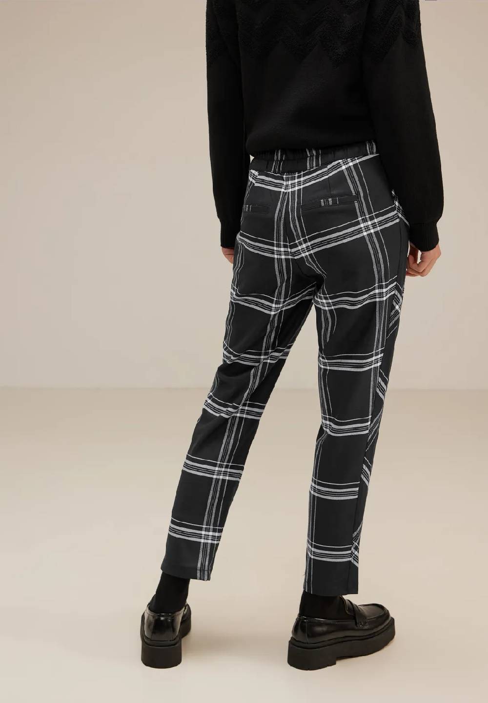 Street One Loose Fit Karohose - Style BONNY