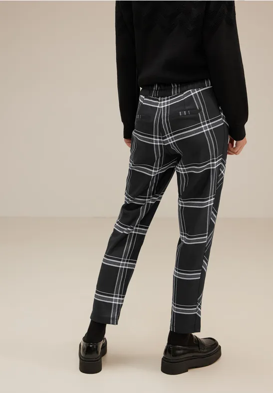 Street One Loose Fit Karohose - Style BONNY