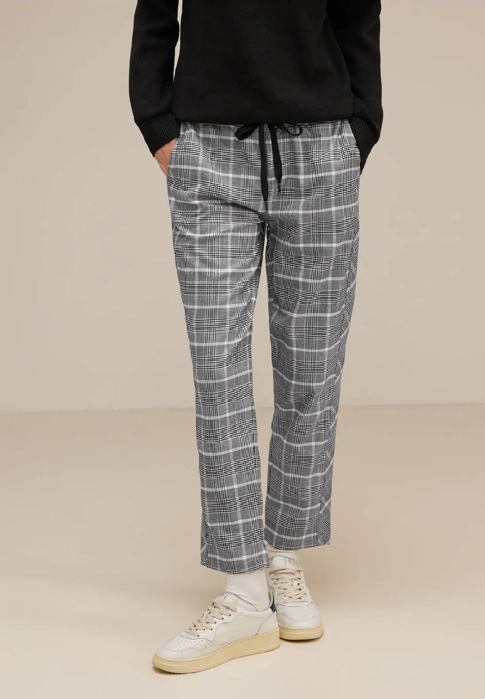 Street One Loose Fit Karohose - Style BONNY