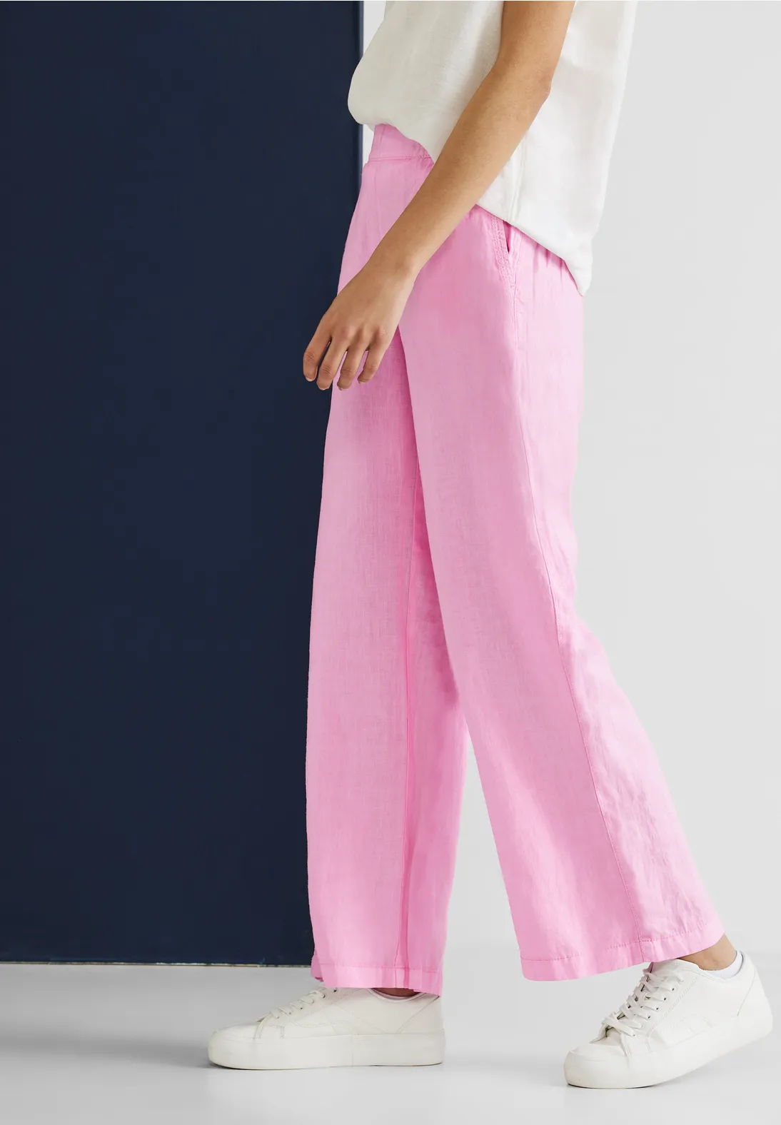 Street One Loose Fit Leinenhose