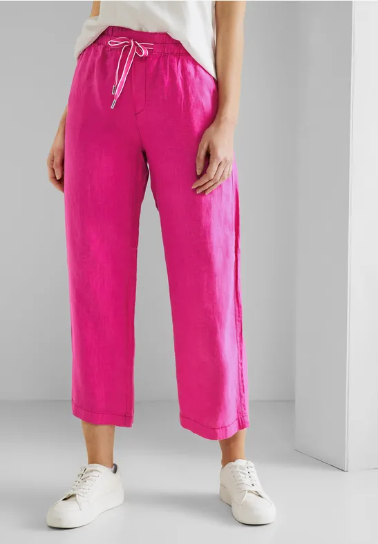 Street One Loose Fit Leinenhose - Style EMEE