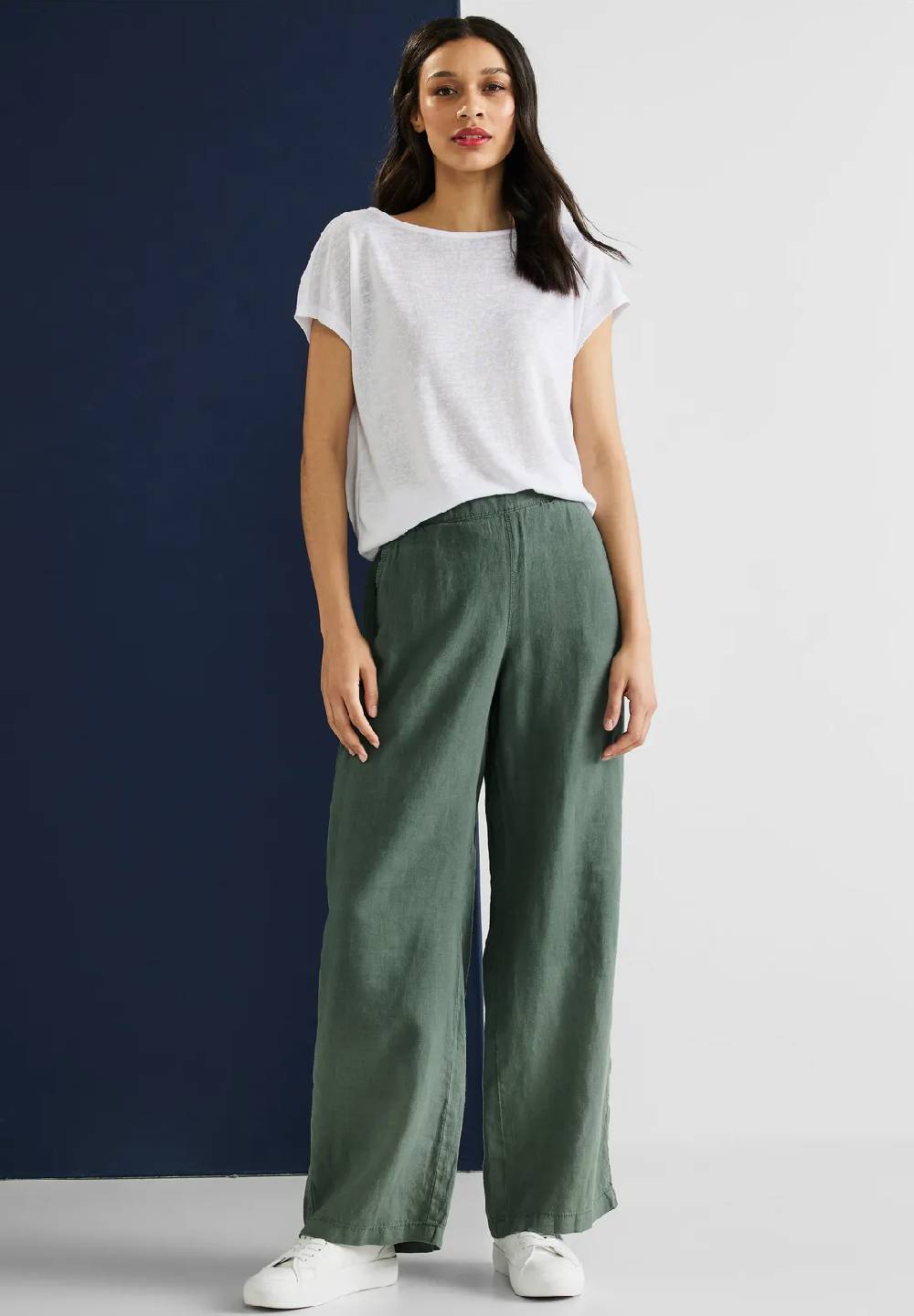 Street One Loose Fit Leinenhose