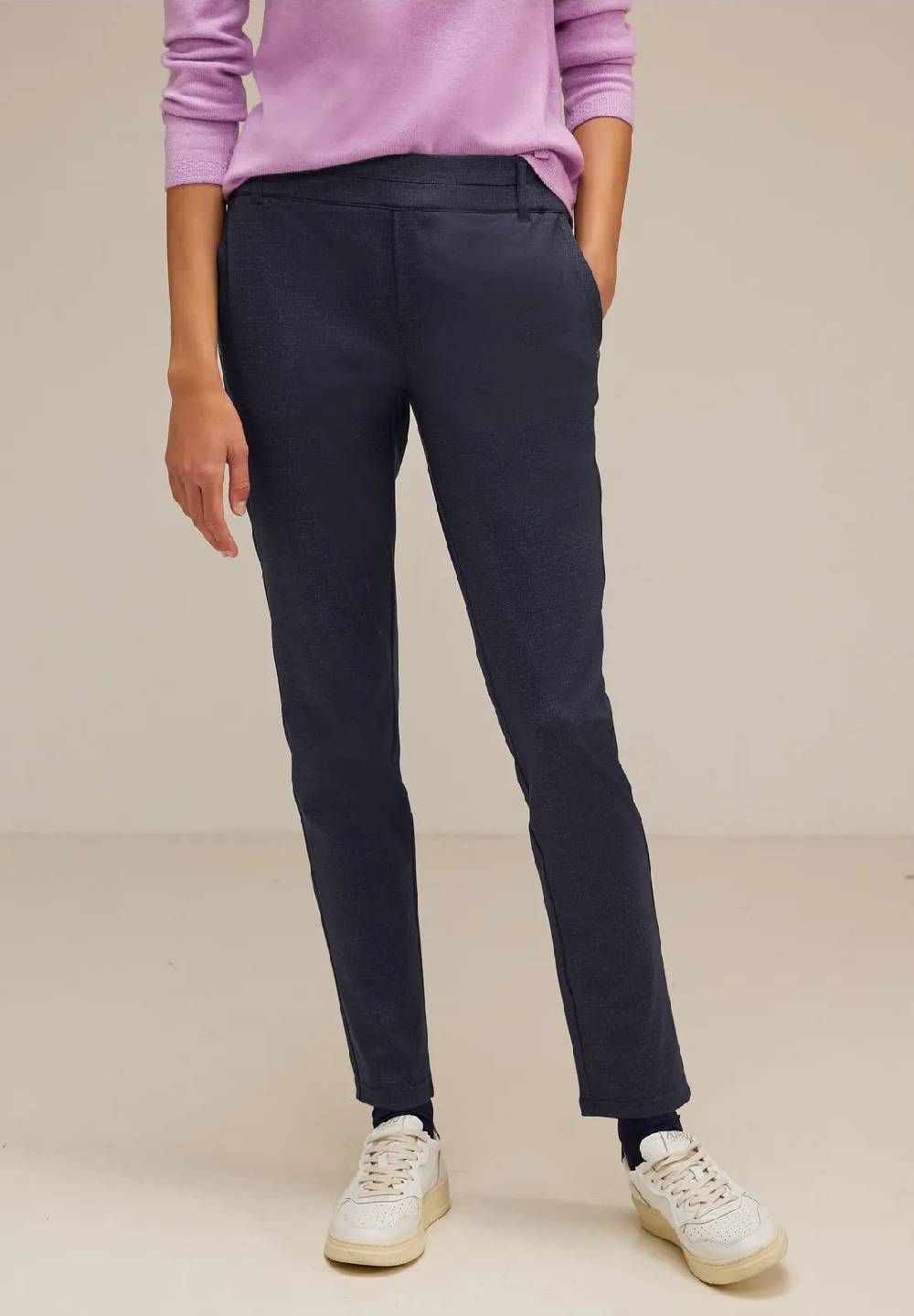 Street One Loose Fit Melange Hose - Style BONNY