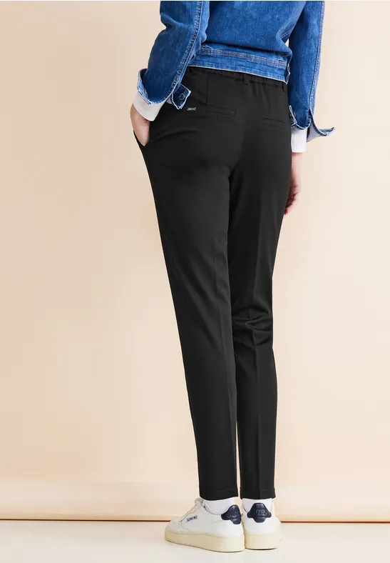 Street One Loose Fit Paperbag Hose