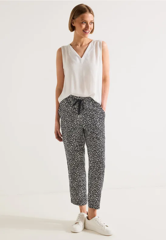Street One Loose Fit Printhose - Style BONNY