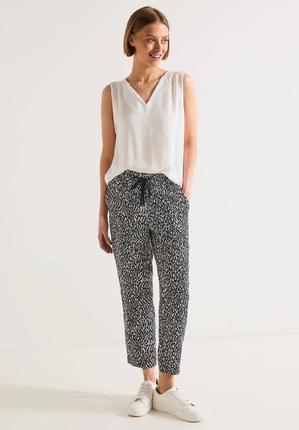 Street One Loose Fit Printhose - Style BONNY