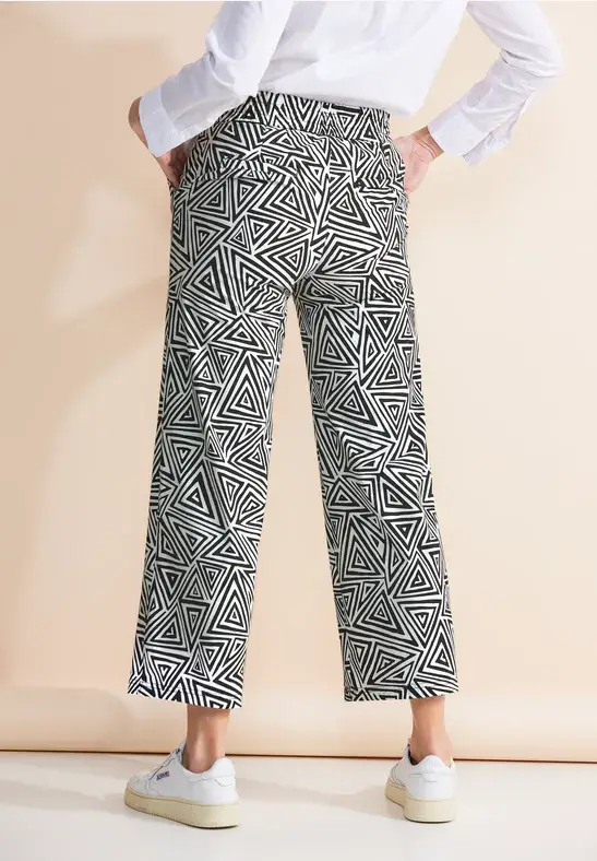 Street One Loose Fit Printhose - Style EMEE